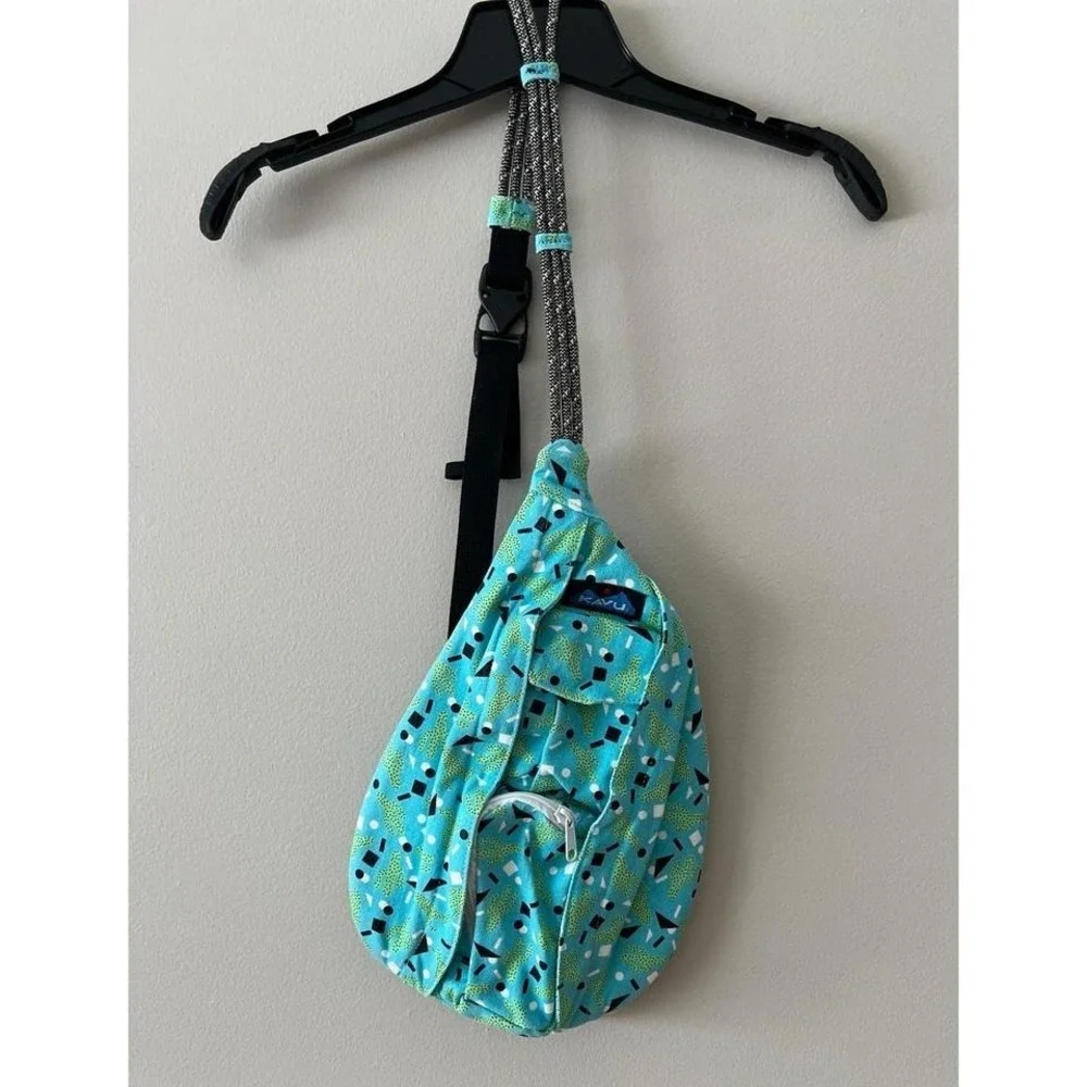 KAVU Rope Bag Sling Cactus Confetti Crossbody Backpack Travel